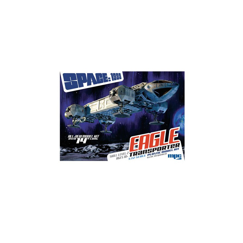 Modèle de science-fiction en plastique Cosmos 1999 Eagle Transporter 1/72