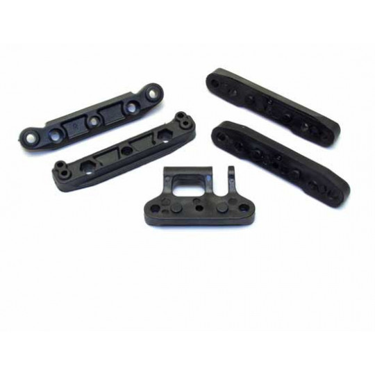 Pièce pour voiture thermique tous chemin 1/8 Jeu Supports Bras Suspension Pièce pour voiture thermique tous chemin 1/8 Jeu Supports Bras Suspension