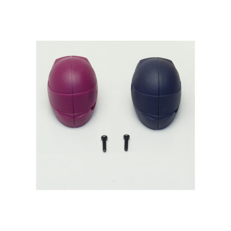 Pièce pour voiture electrique tous chemin 1/10 Kansas Casques Pilotes