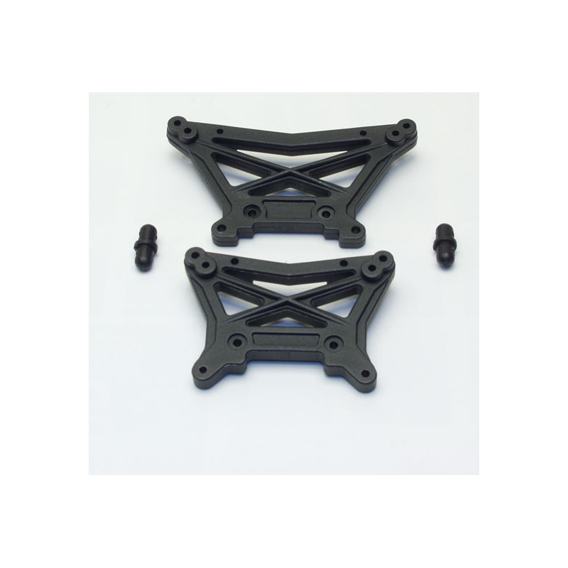 Pièce pour voiture electrique tous chemin 1/10 Kansas Supports Amortisseurs