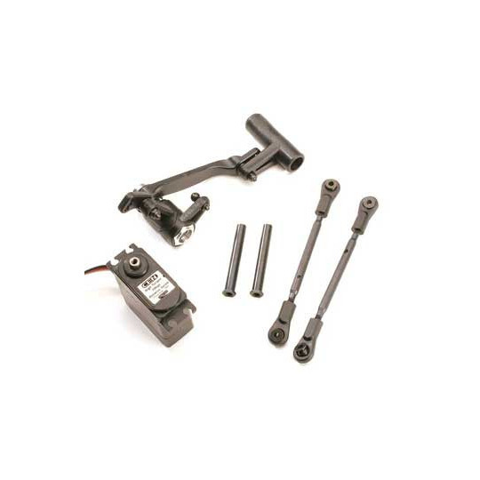 Pièce pour Monster Truck thermique 1/16 KIT 4 ROUES DIRECTRICES