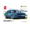 Maquette de voiture en plastique Dodge Challenger 2009 1/25