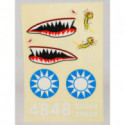 Part for planes P-40 Decal Plate | Scientific-MHD