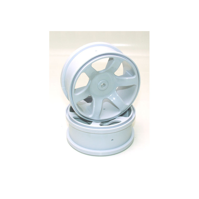 Pièce pour voiture thermique tous chemin 1/5 Paire de Jantes Buggy Flash