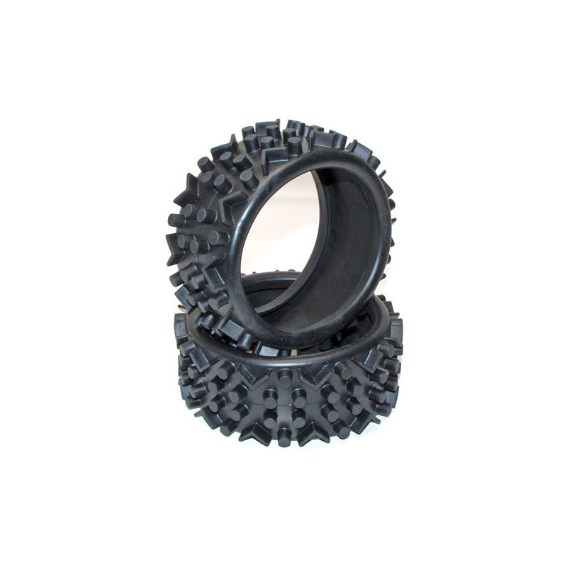 Pièce pour voiture thermique tous chemin 1/5 Paire de pneus avt ou arr