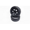 Pièce pour Buggy electrique 1/18 Paire de roues Mini Crawler