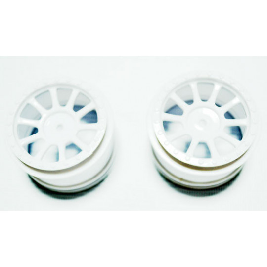 Pièce pour voiture electrique tous chemin 1/10 Paire Jantes Bulldog