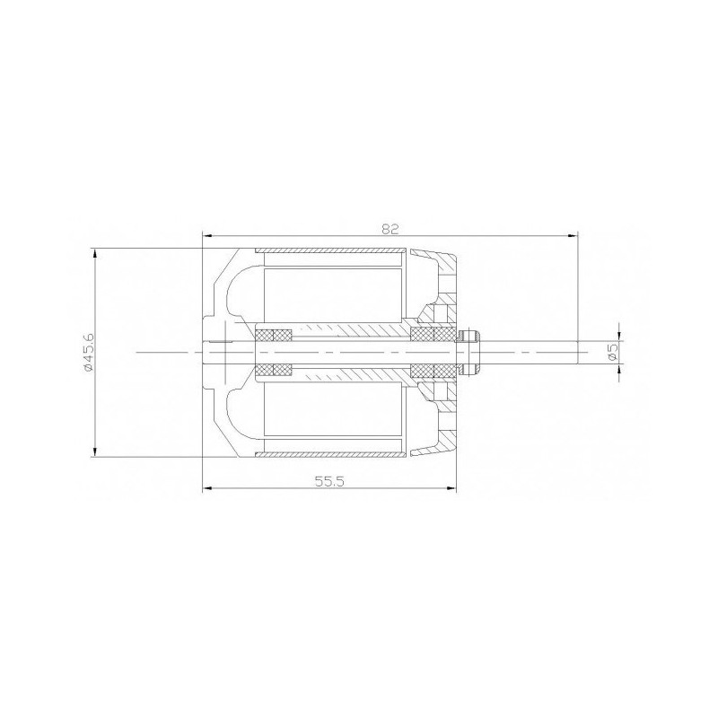 Moteur électrique radiocommandé Moteur DM3630 Kv650