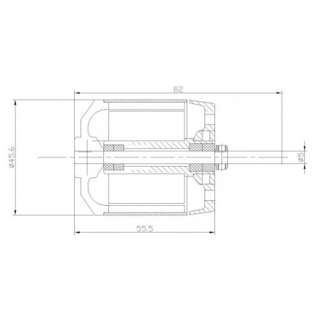 Elektromotor DM3630 Kv650 Motor | Scientific-MHD