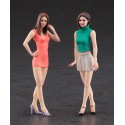 Maquette de voiture en plastique FASHION MODEL GIRLS FIGURE 1/24