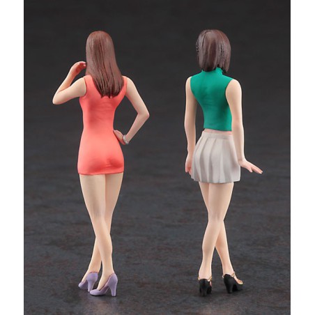 Maquette de voiture en plastique FASHION MODEL GIRLS FIGURE 1/24