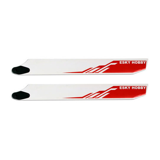 Pièce pour hélicoptère électrique PALES PRINCIPALES ROUGES