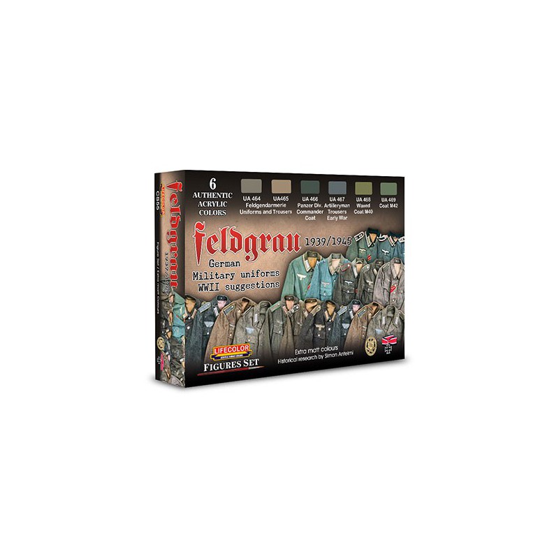 Peinture acrylique Feldgrau 1939/1945 german uniforms