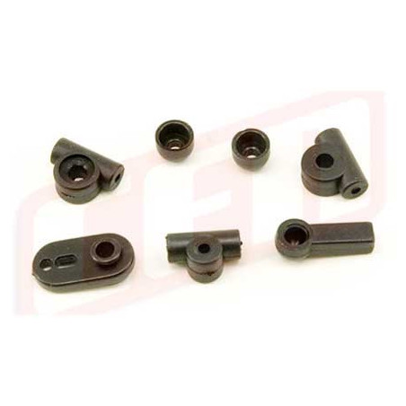 Part for thermal car all path 1/8 Plastic rear pieces | Scientific-MHD