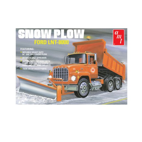 Maquette de camion en plastique Ford LNT-8000 Snow Plow 1/25