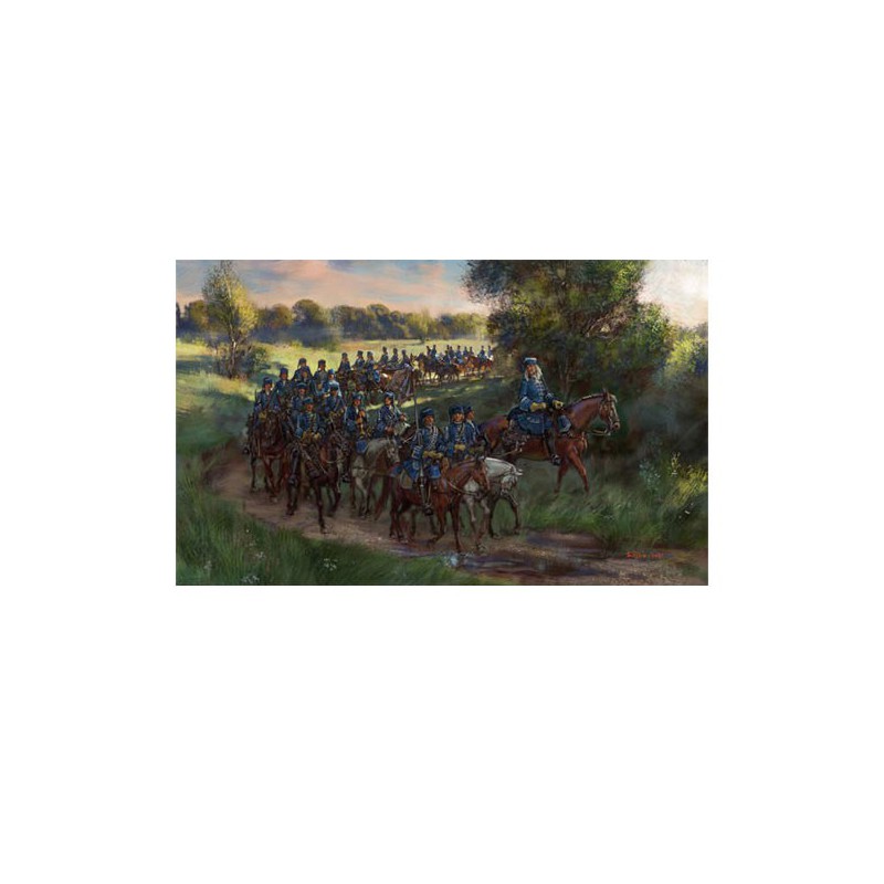 Figurine French Dragoons on the March 1/72