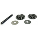 Pièce pour voiture thermique tous chemin 1/5 Pignons et Axe de pignons Diff