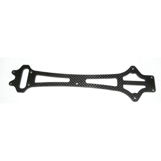 Pièce pour voiture electrique de piste 1/10 Platine Supérieure Carbone Pièce pour voiture electrique de piste 1/10 Platine Supérieure Carbone