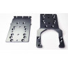 Pièce pour voiture electrique tous chemin 1/10 Platines protection en métal