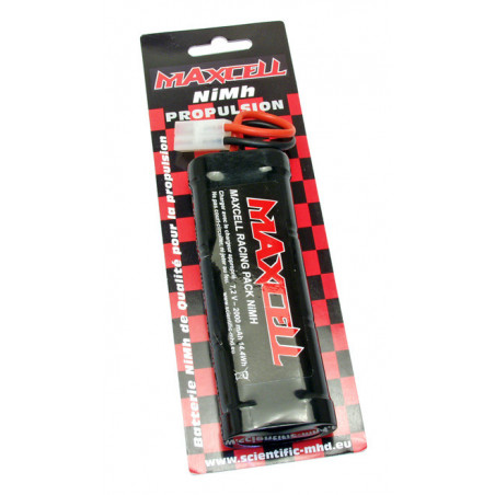 Pièce pour voiture electrique tous chemin 1/10 Racing Pack 2000 mAh 7,2 Volts