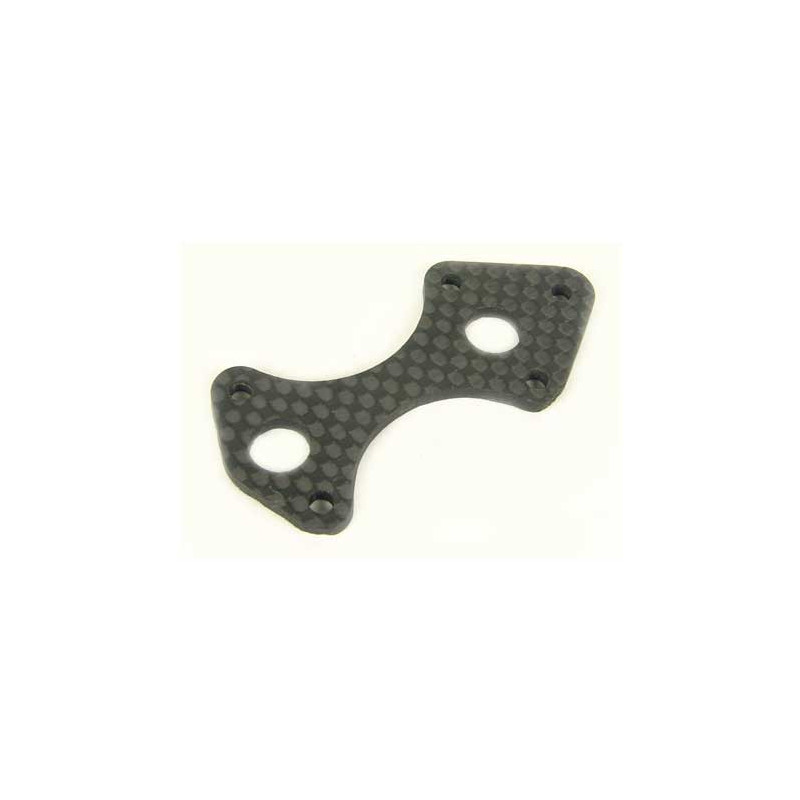 Pièce pour voiture thermique tous chemin 1/8 RENFORT CENTRAL DIFF. CARBONE