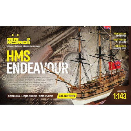 Bateau statique H.M.S. Endeavour