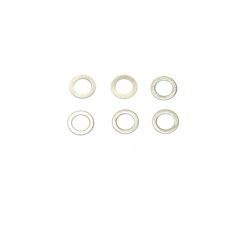 Pièce pour voiture electrique tous chemin 1/10 Rondelles calage int S5/Ext D8