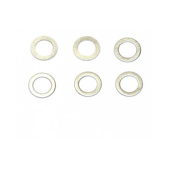 Pièce pour voiture electrique tous chemin 1/10 Rondelles calage int S5/Ext D8 Pièce pour voiture electrique tous chemin 1/10 Rondelles calage int S5/Ext D8
