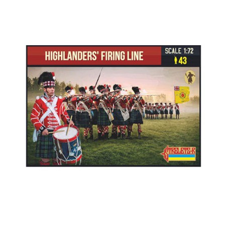 Highlanders 'Schusslinie 1/72 Figurine | Scientific-MHD