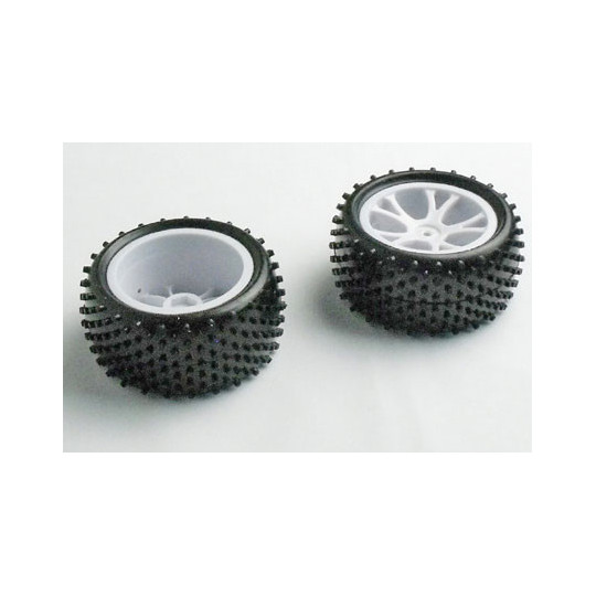 Pièce pour voiture electrique tous chemin 1/10 Roues arrière Picots Buggy 2pc Pièce pour voiture electrique tous chemin 1/10 Roues arrière Picots Buggy 2pc