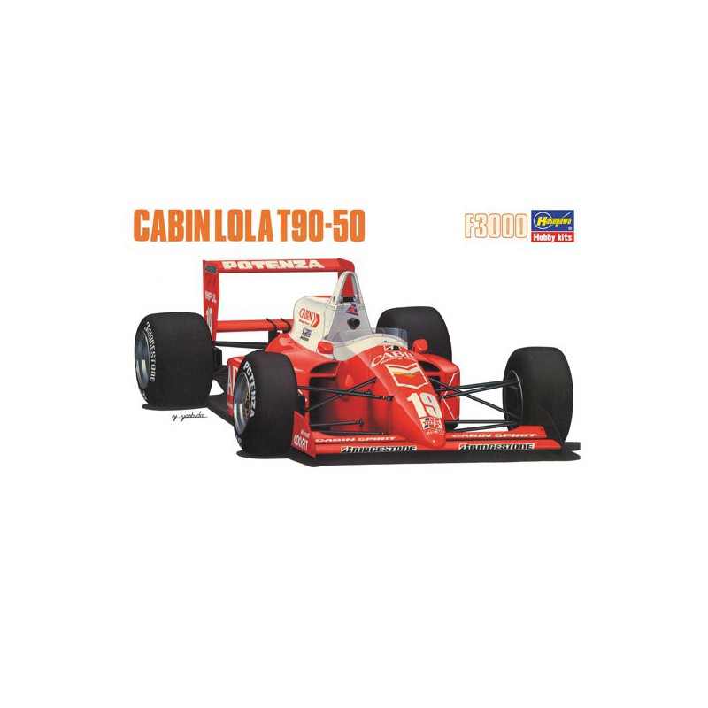 Maquette de voiture en plastique CABIN LOLA T90-50 1/24