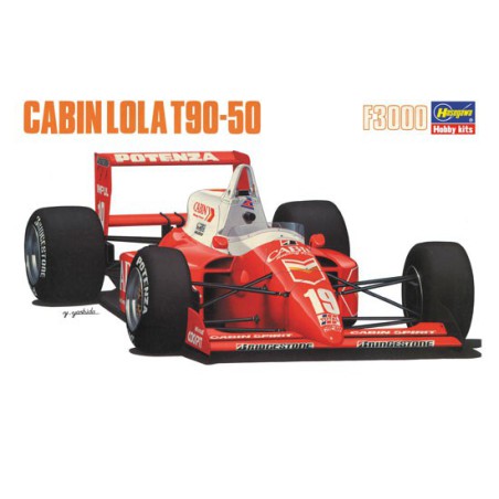 Maquette de voiture en plastique CABIN LOLA T90-50 1/24