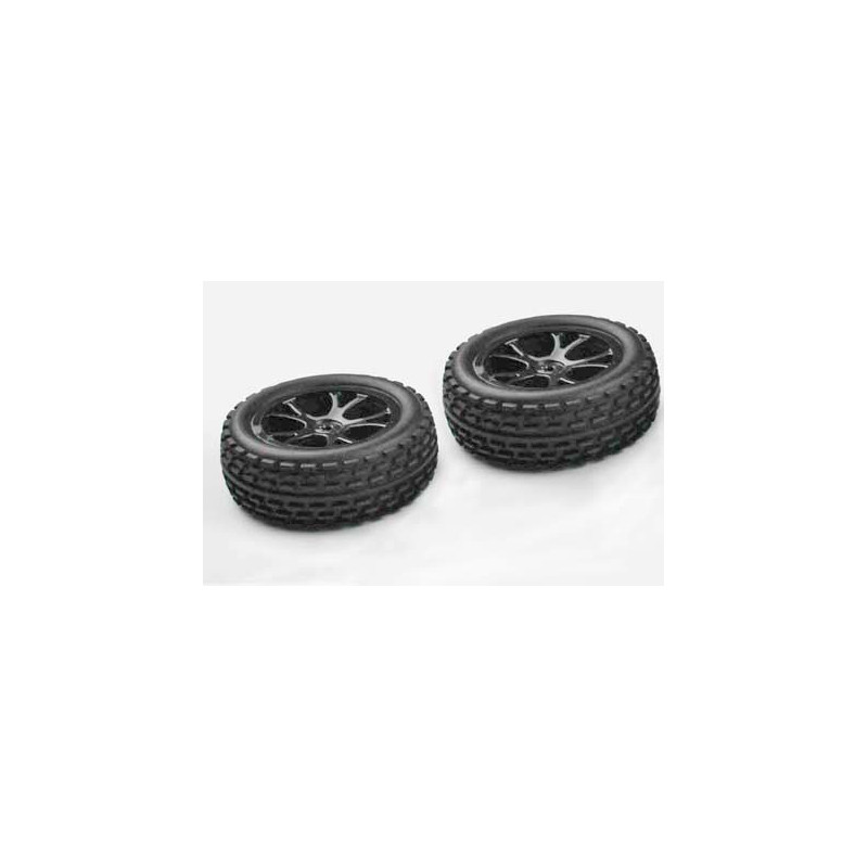 Pièce pour voiture electrique tous chemin 1/10 Roues avant Piste Buggy 2pcs