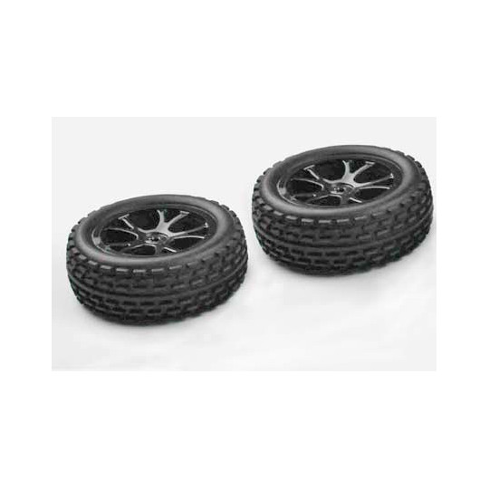 Pièce pour voiture electrique tous chemin 1/10 Roues avant Piste Buggy 2pcs Pièce pour voiture electrique tous chemin 1/10 Roues avant Piste Buggy 2pcs