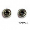 Part for electric helicopter bearings (2 pcs) 3x8x3.5 | Scientific-MHD