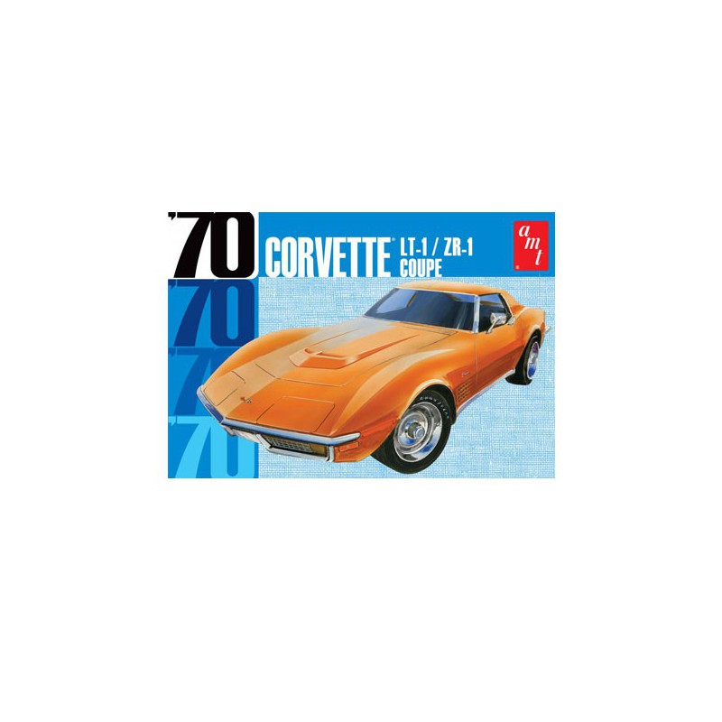 Maquette de voiture en plastique Chevrolet Corvette coupé 1970
