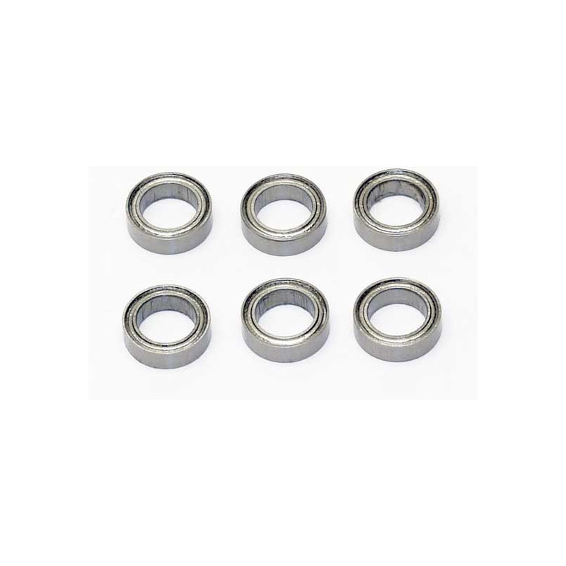Pièce pour voiture thermique tous chemin 1/10 Roulements 8x12x3,5mm (6pcs)