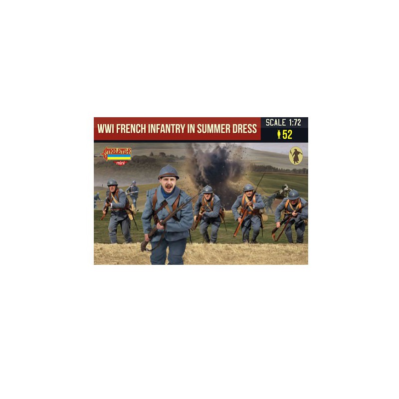 Figurine WW1 French infantry in summer dress