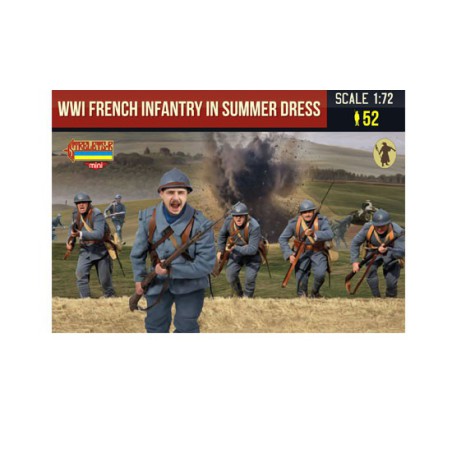 Figur WW1 Französische Infanterie im Sommerkleid | Scientific-MHD