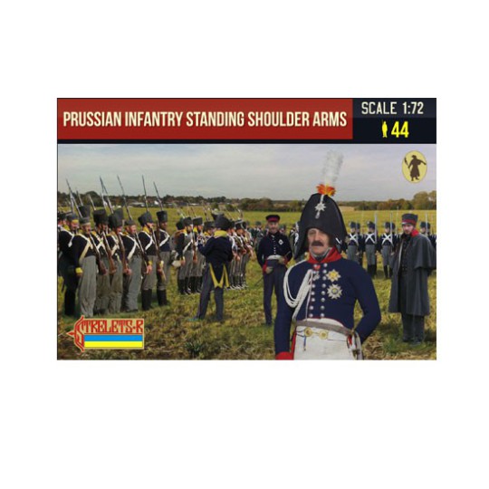 Figurine Prussian Infantry Standing Shoulder Arms Figurine Prussian Infantry Standing Shoulder Arms