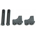 Pièce pour voiture electrique de piste 1/10 Support accu et servo