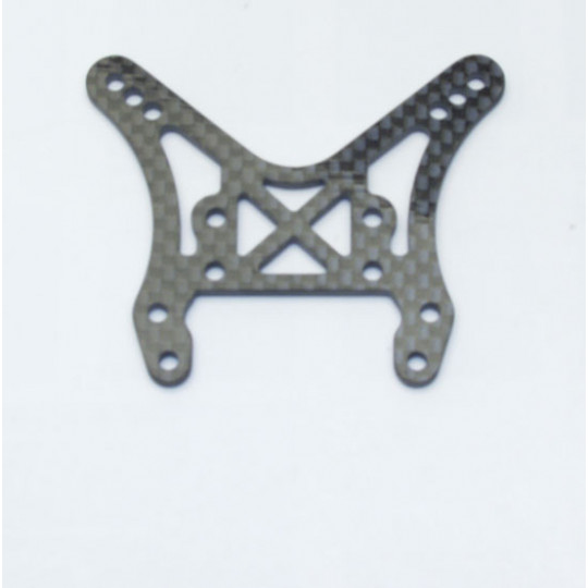 Pièce pour voiture electrique tous chemin 1/10 Support Amort. Avt RallyCarbon Pièce pour voiture electrique tous chemin 1/10 Support Amort. Avt RallyCarbon