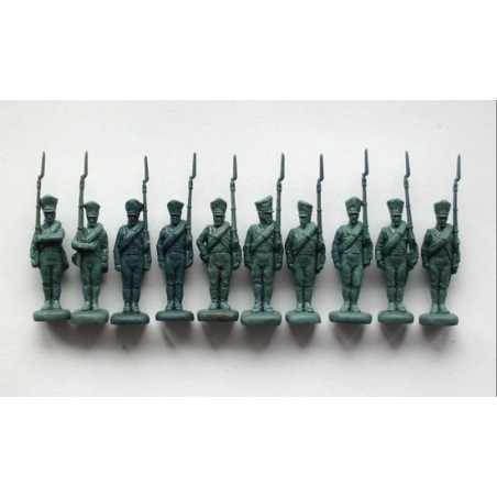 Figurine Prussian Infantry Standing Shoulder Arms