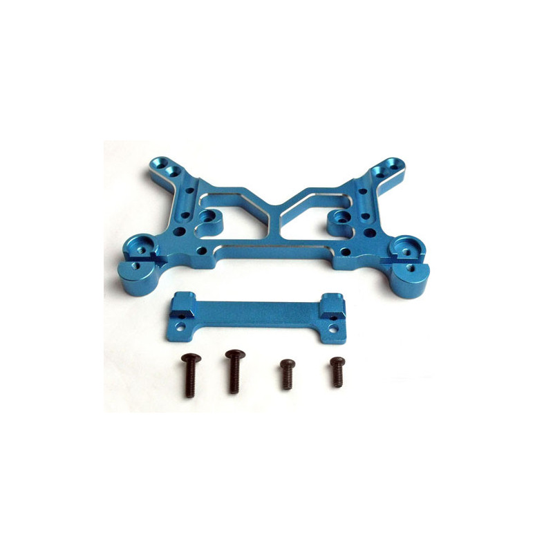 Pièce pour voiture thermique tous chemin 1/5 Support arrière aluminium