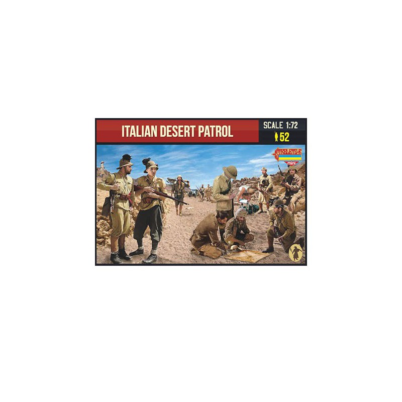 Figurine Italian Desert Patrol 1/72 Figurine Italian Desert Patrol 1/72