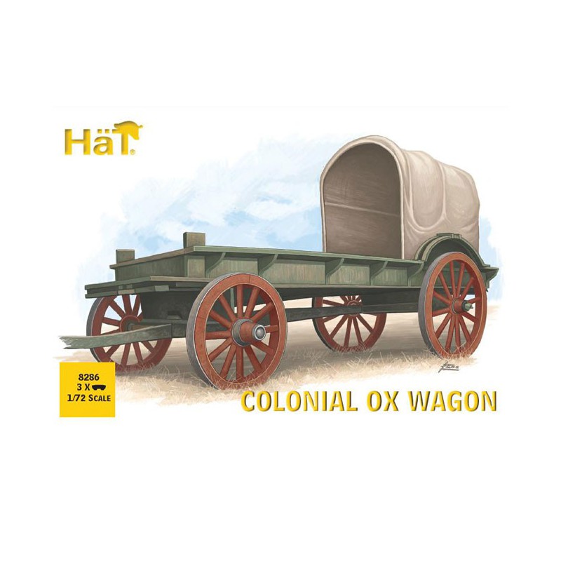 Figurine Colonial Ox Wagon 1/72 Figurine Colonial Ox Wagon 1/72