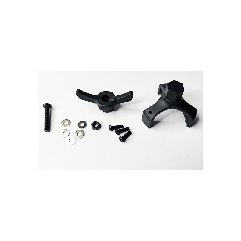 Pièce pour voiture electrique tous chemin 1/10 Support de roue de secours