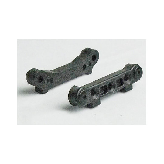 Pièce pour voiture electrique tous chemin 1/10 Support suspension arrière 2p