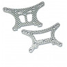 Pièce pour voiture electrique tous chemin 1/10 Supports Amortisseurs avt arr