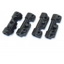 Pièce pour voiture electrique tous chemin 1/10 Supports Bras Suspension
